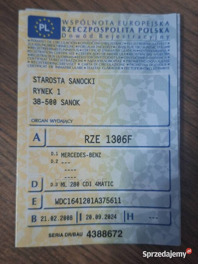 ml 280 automatyczna Sanok