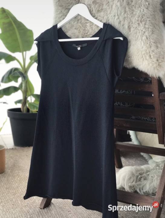 Włoska czarna tunika sukienka Terre Alte 36 38 mazowieckie Warszawa