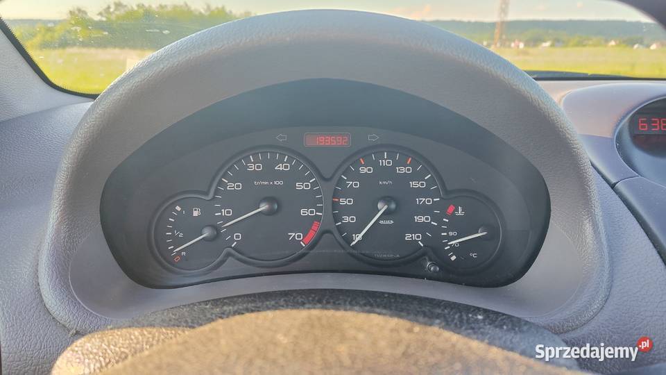 Peugeot 206 Gotowy Do Jazdy światła przeciwmgielne Jasło