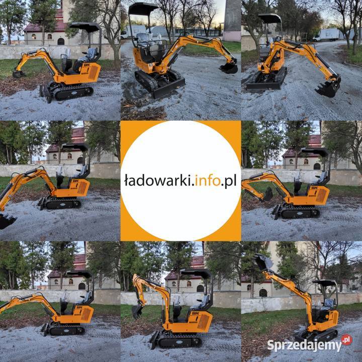 Mini Koparka Berger Kraus BK800BS skrętne ramie nie Opole sprzedam