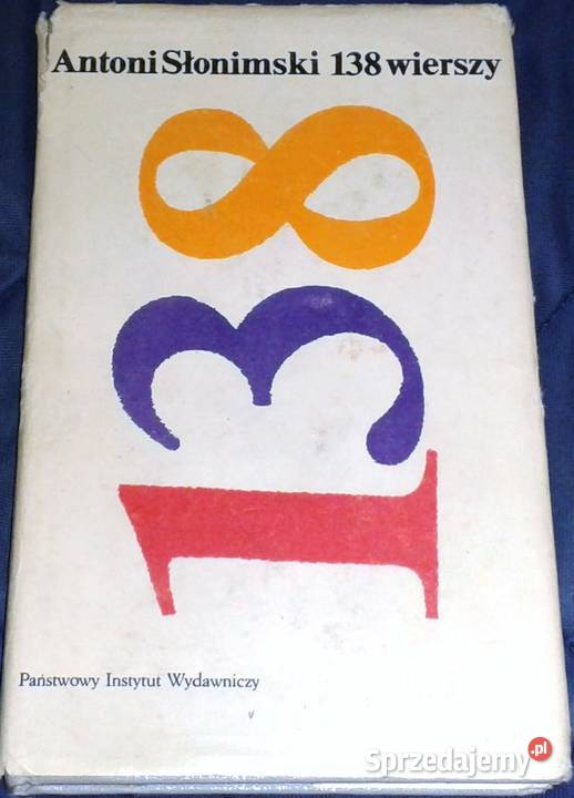 138 wierszy Antoni Słonimski lubelskie