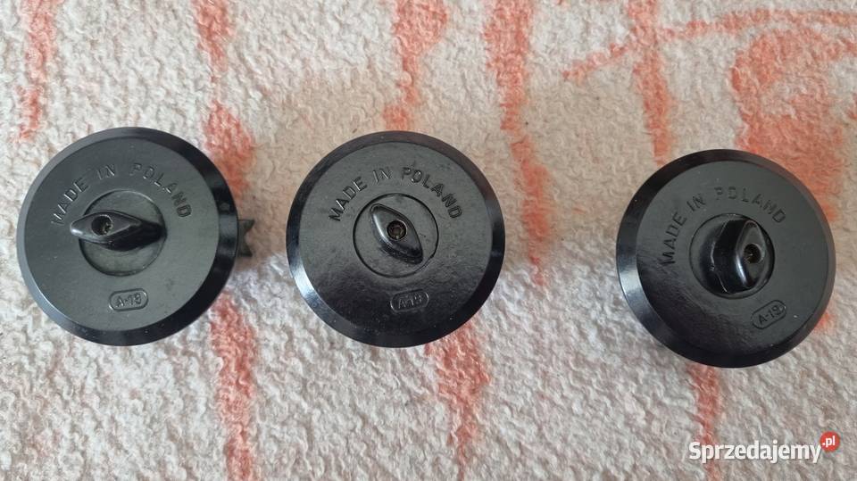 Obrotowy włącznik światła bakelit PRL loft Warszawa sprzedam