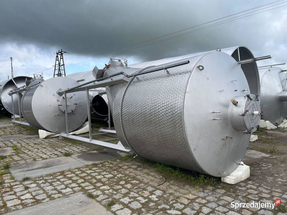 Zbiornik 12000l 12m3 ze stali nierdzewnej z Wtelno