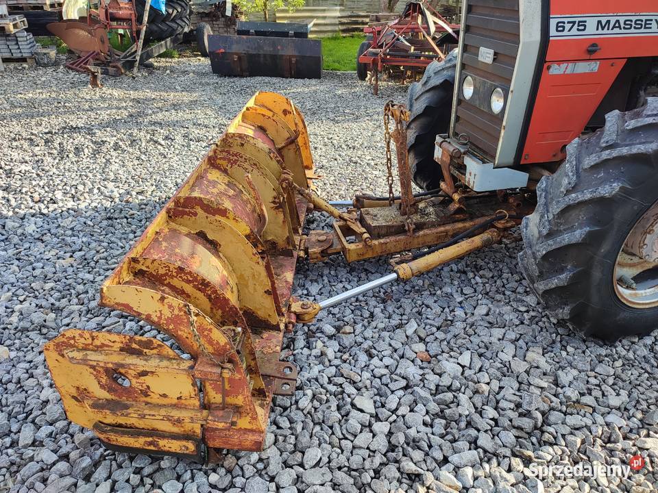 Pługspych tuz odśnieżanie do ciagnika świętokrzyskie Nowa Słupia