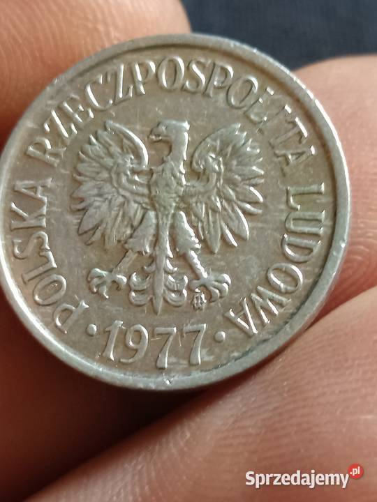 Sprzedam 20 gr 1977 r lekka skrętka Numizmatyka Chełm