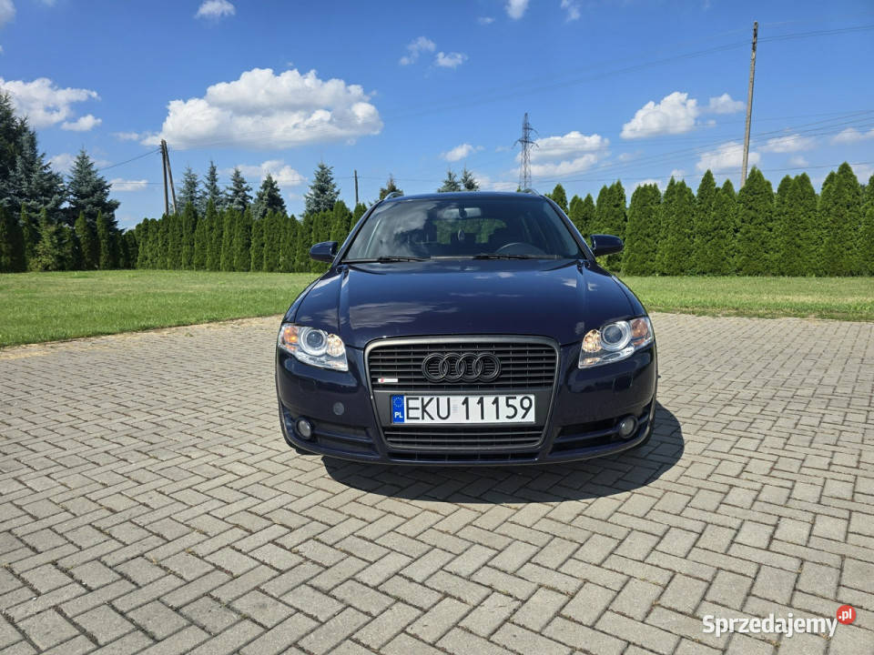 Audi A4 Avant 20TDI kurtyny powietrzne Kutno sprzedam