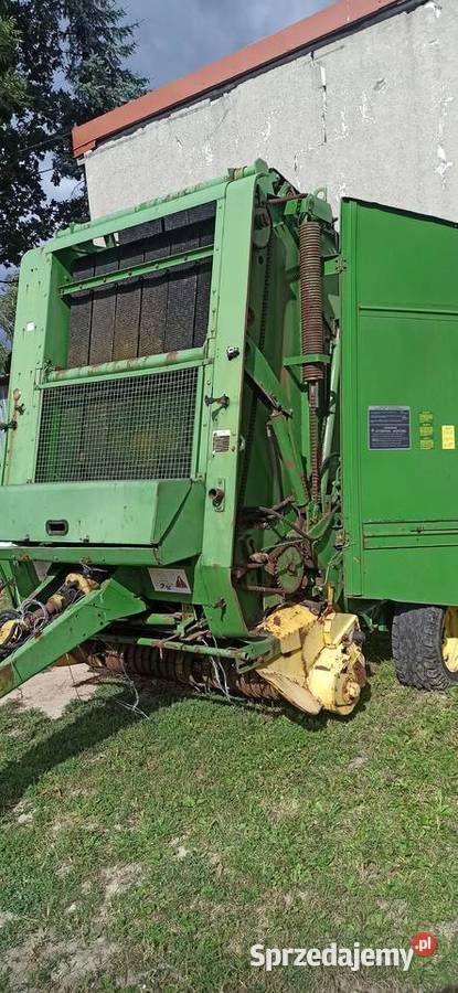 Prasa do słomy John Deere 550 łódzkie