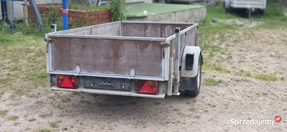 Przyczepa trebbiner niemiecka dmc 750 wół