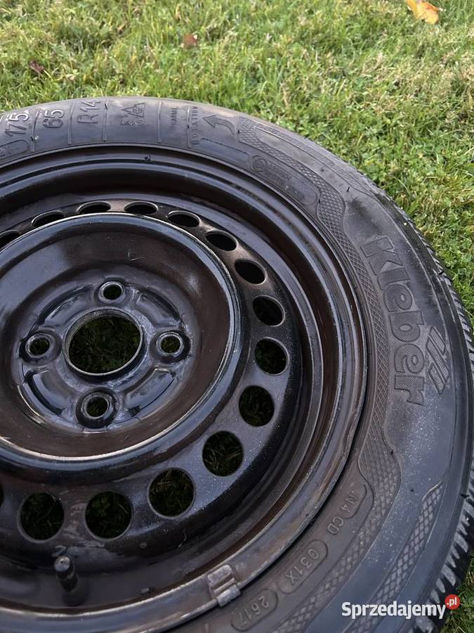 175x65x14 koła zimowe opony i stalówki Honda Samochodowe mazowieckie Tłuszcz
