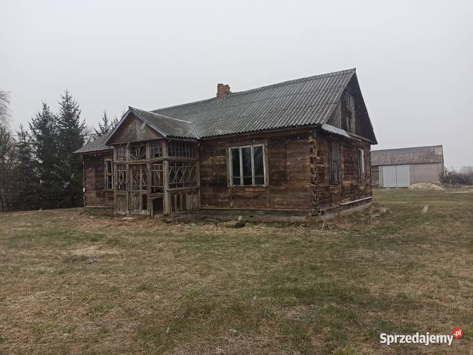 Sprzedam dom drewniany do rozbiórki Dębowica