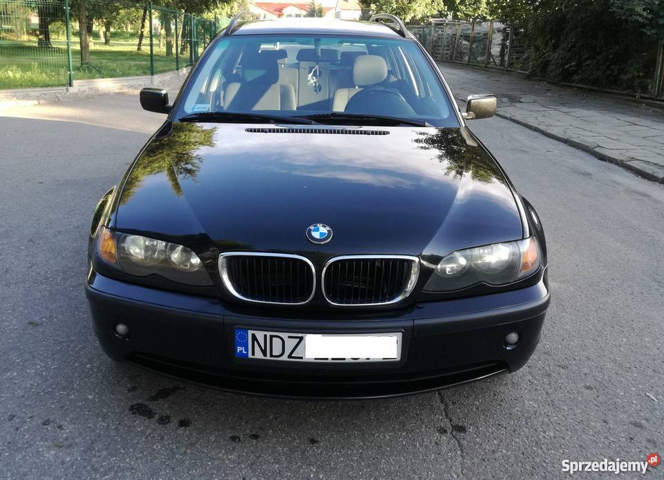 BMW 320d e46 / 150KM / Piękna / czarna / Rybno