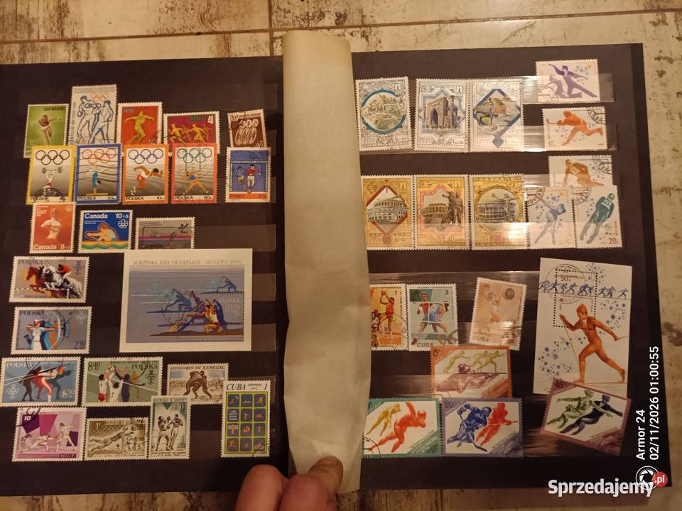 Znaczki klaser igrzyska