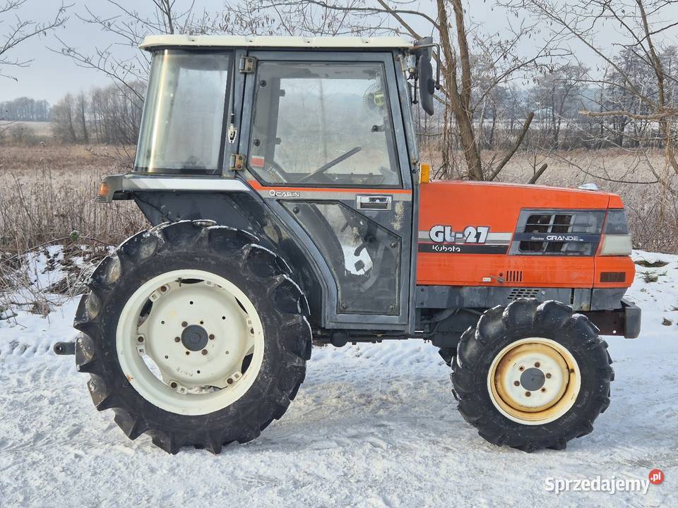 Traktorek traktor KUBOTA GL27D 27 44 Wspomaganie Kabina Kubota Małuszyn