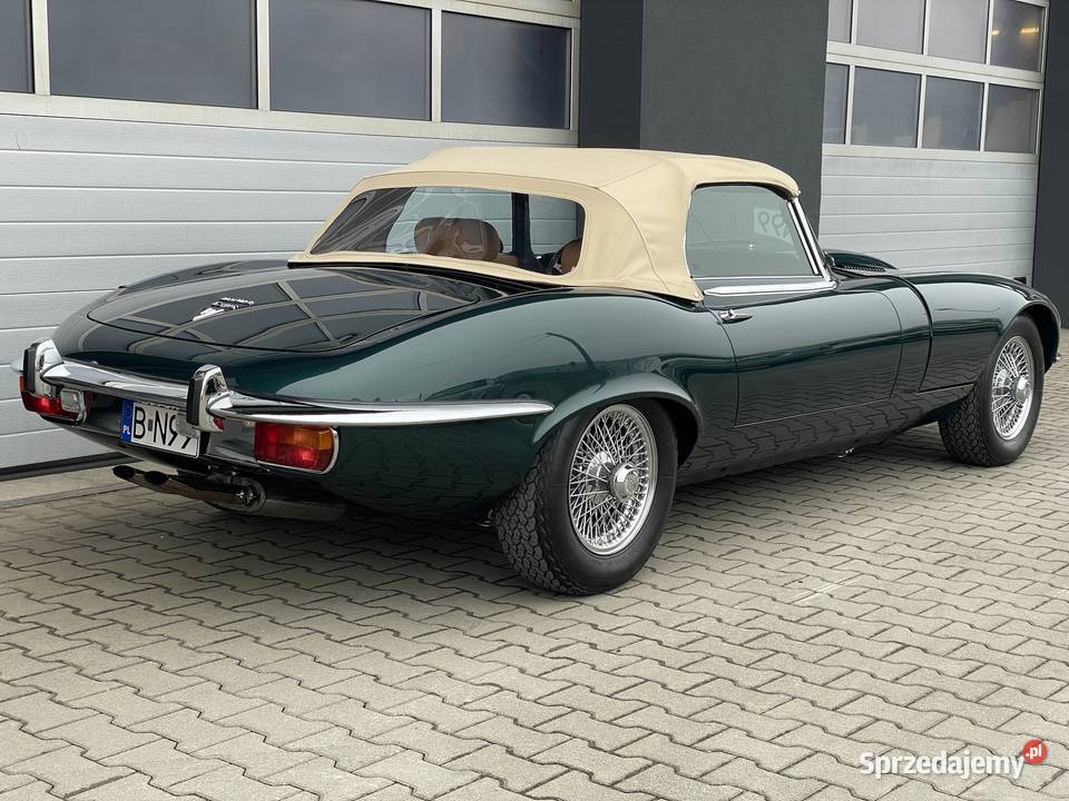 Jaguar EType Series III V12 Cabrio 1973 nieuszkodzony E-Type Bielsko-Biała