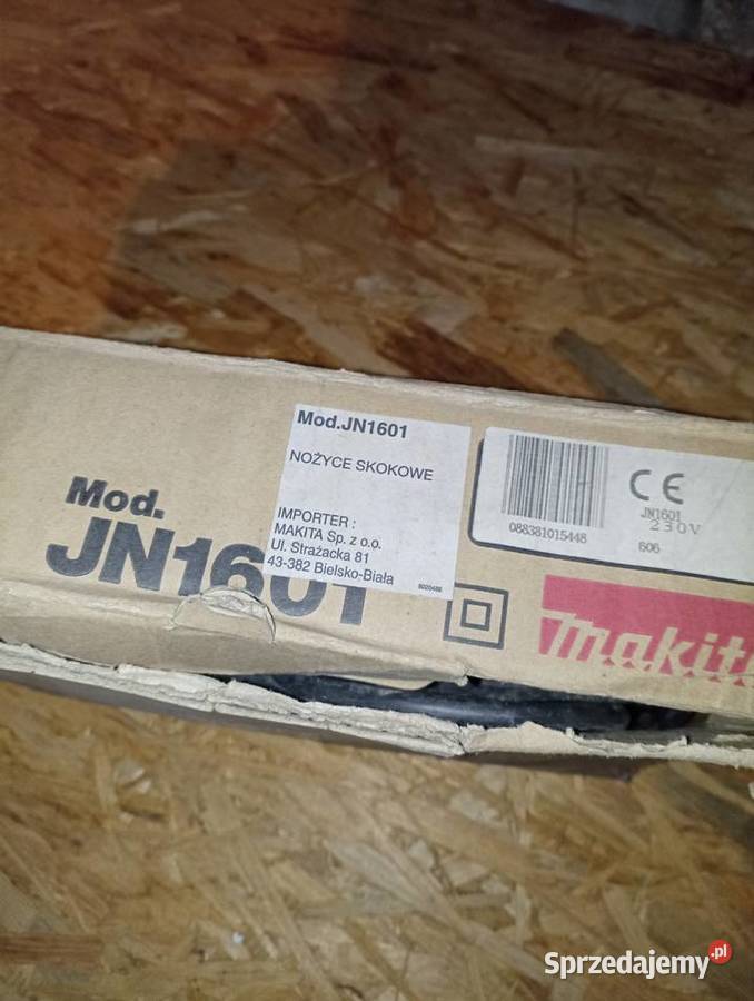 Makita JN1601 nożyce skokowe do cięcia blachy Wrocław