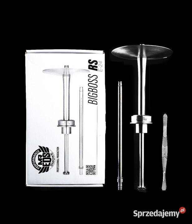 MrEds E24 Big Boss RS Fajka Wodna Seria Stalowa Łódź