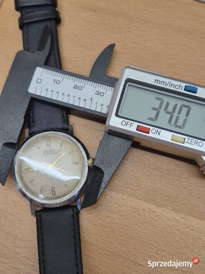 Stary zegarek Delfin Męskie śląskie Chorzów