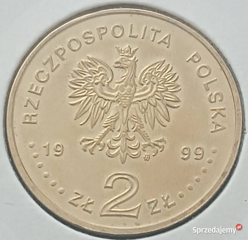 2 Jan Łaski Reformator Kościoła 1999 r mennicze Konin
