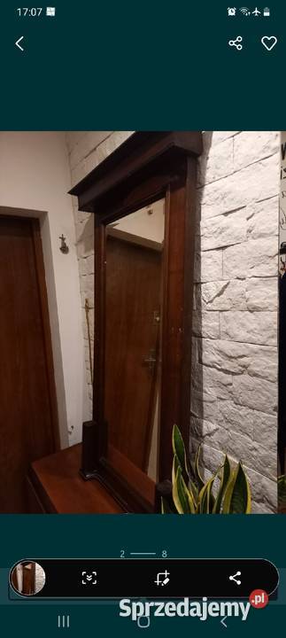 Stare zabytkowe lustro art deco vintage Gdańsk