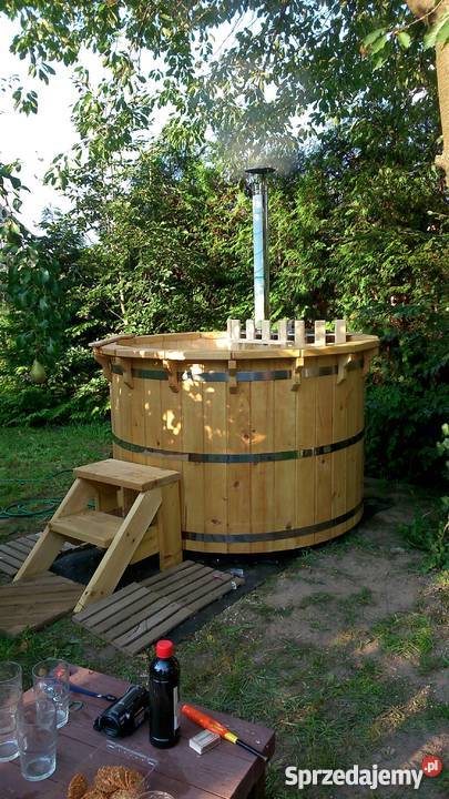 Beczka 160 Balia Kąpielowa Gorąca Bania Hot Tub podlaskie Suwałki
