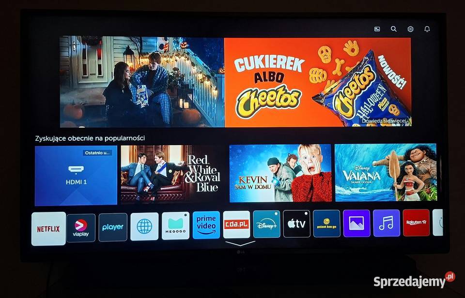 telewizor LG 49UM7050PLF śląskie Wodzisław Śląski