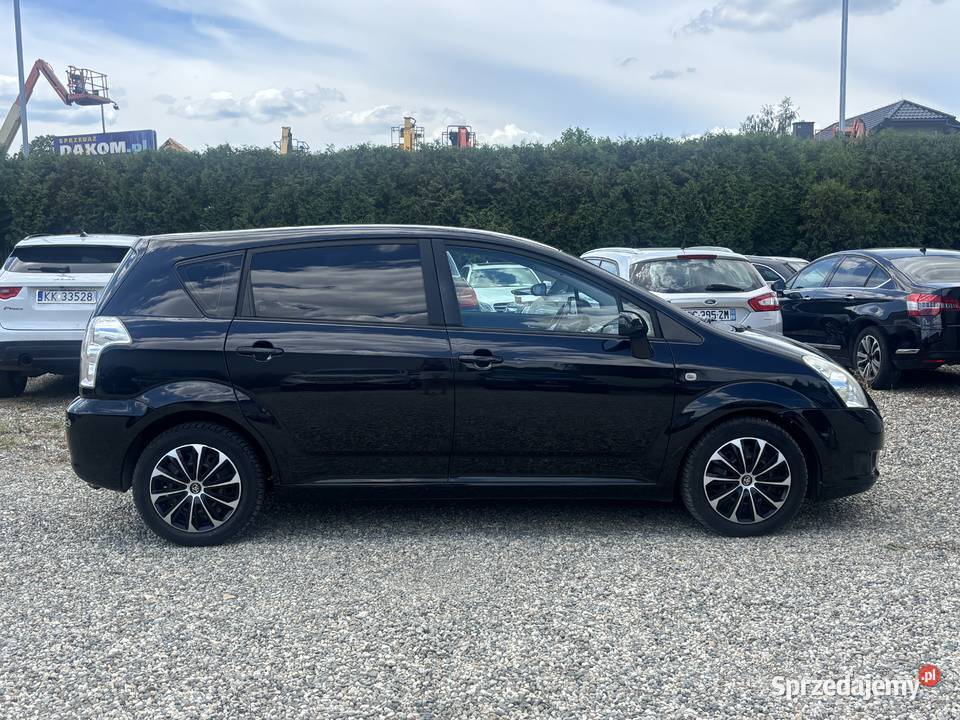 Toyota Corolla Verso 2008r 7 osobowy GWARANCJA radio Paniówki sprzedam