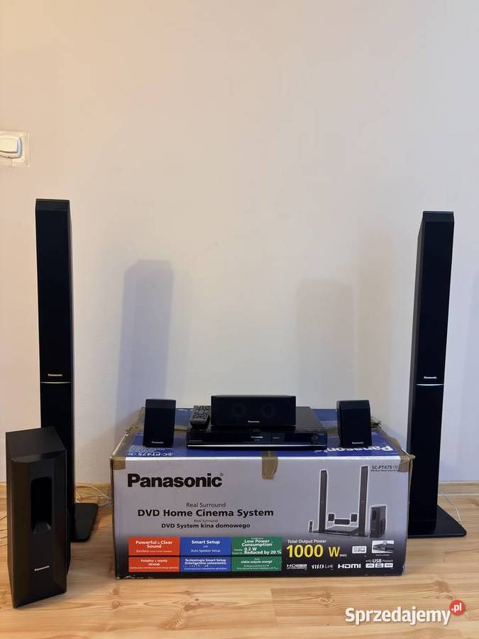 Kino Domowe Panasonic 51 Wieże i miniwieże Brodła sprzedam