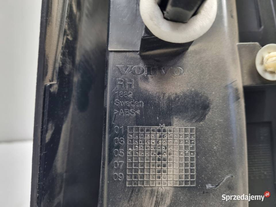 Volvo S60 I XC70 I V70 II lift PRAWA OSŁONA Rudka