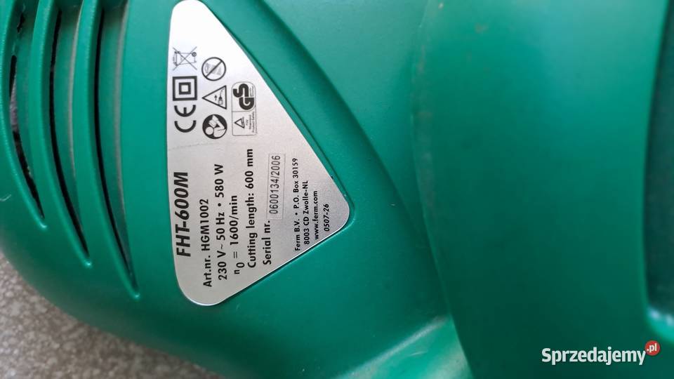 Obudowa kompletna nożyc do żywopłotu sprzedam