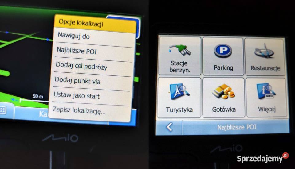 nawigacja mapa gps mio moov m300 satelita Kielce