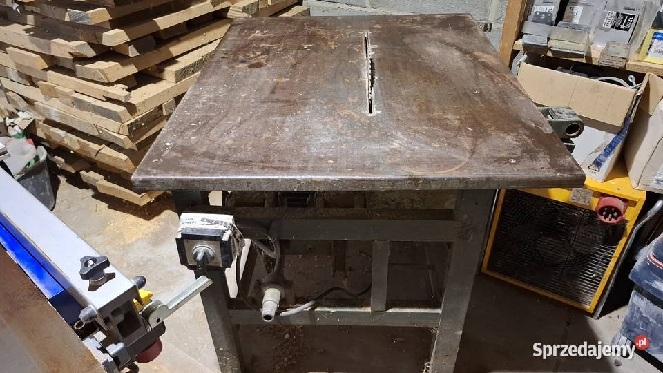 Trajzega Piła stołowa 400v mocna 15kW Milejowice