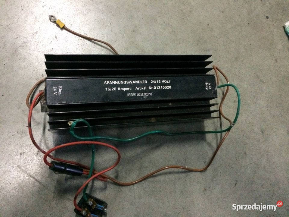 Przetwornica 2412 WeberElektr 01310020 1520Amp Maszewo