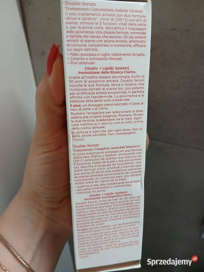 Clarins double serum liftingujące serum do Dla kobiet Warszawa