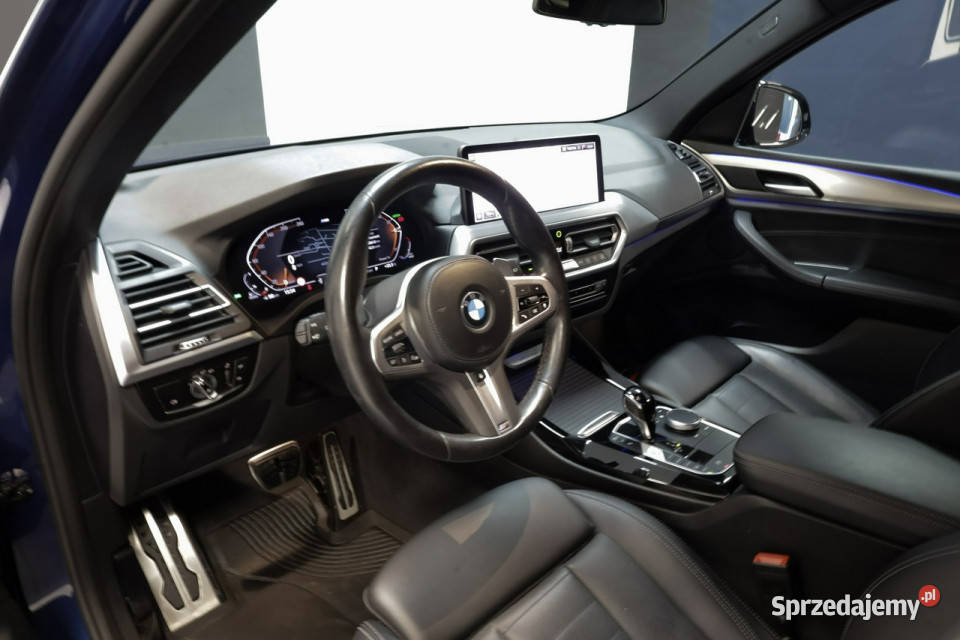 BMW X3 Salon niebieski Konstantynów Łódzki