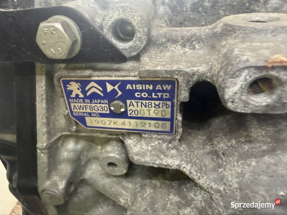 Skrzynia automatyczna aisin 20GT90 Hermanowa