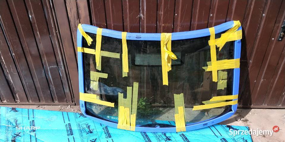 Skoda Rapid Seat toledo 201219 szyba Tylnia osobowe Karoseria Łódź