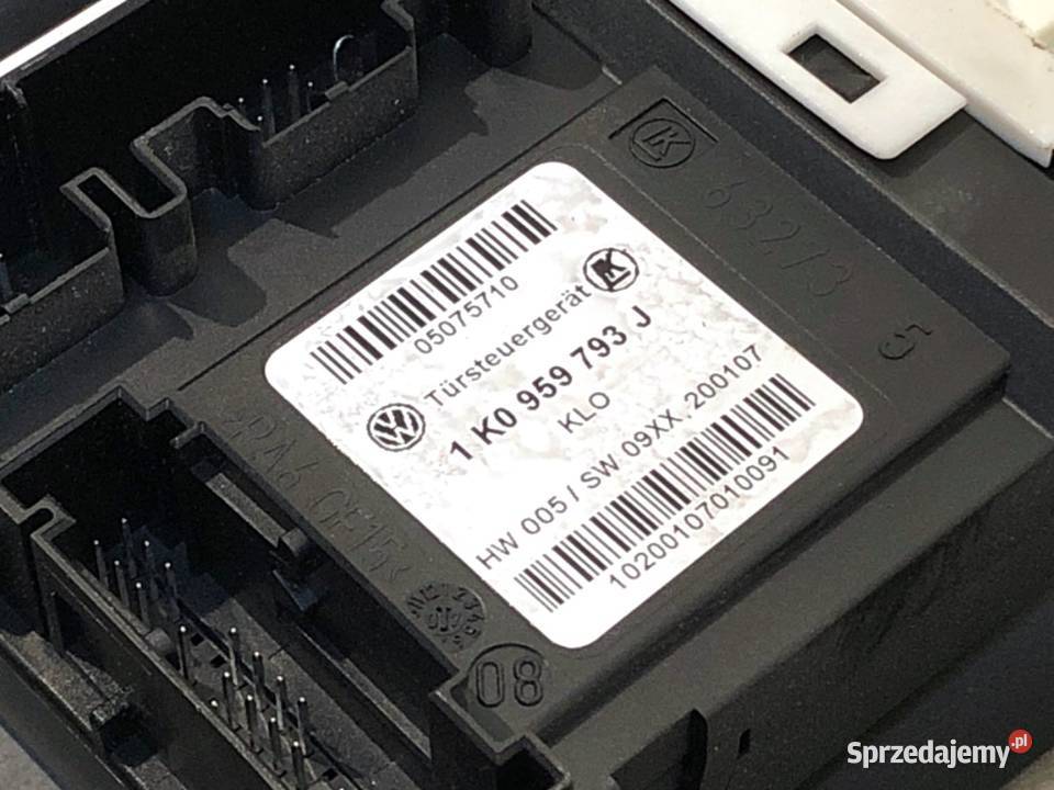 PODNOŚNIK SZYBY PRAWY PRZÓD VW GOLF V