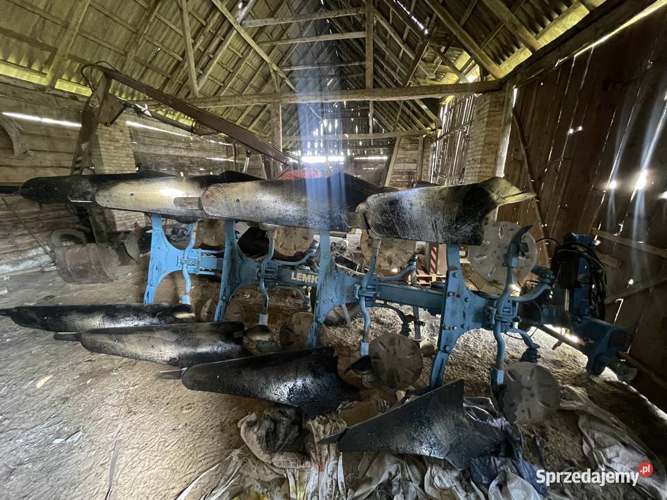 Pług lemken 4 skiby hydraulicznie rozkładane Wysokie Mazowieckie