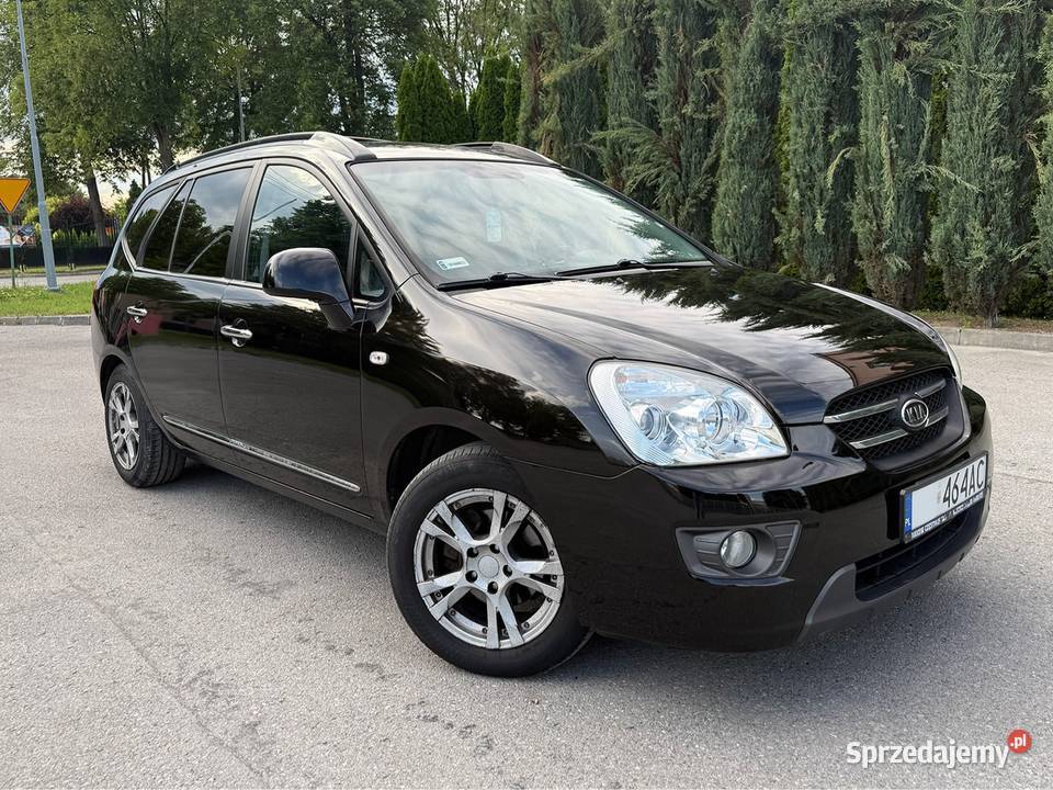 Kia Carens 2007 20 benzyna gaz 7 osób hak Rzeszów