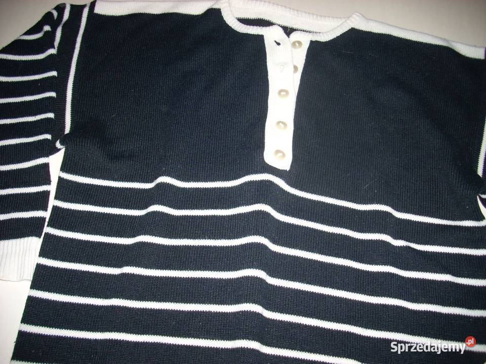 Sweter Czarno Biały L 40 Swetry i golfy Swetry i golfy Nowy Sącz