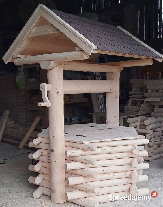 Meble ogrodowe studnie ogrodowe leżaki grzybki z drewno podkarpackie sprzedam