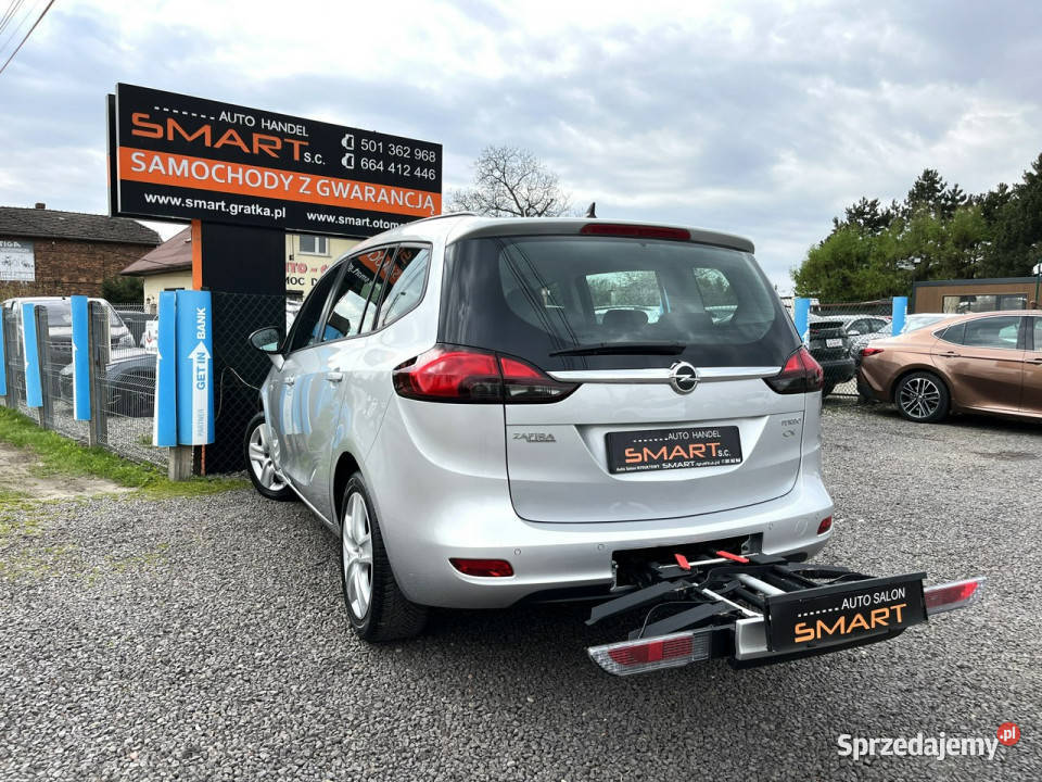 Opel Zafira Orginalny Bagażnik Rowerowy 7 ogranicznik prędkości