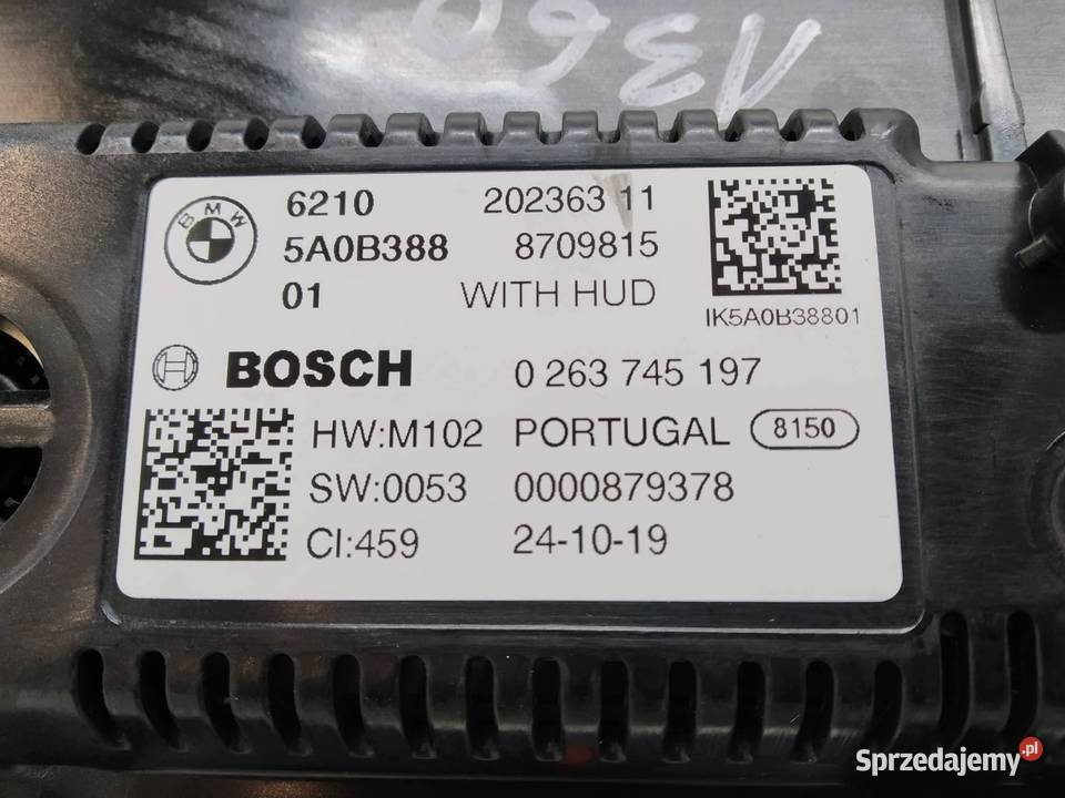 LICZNIK 0263745197 5A0B388 20 B HYB 183 Bmw