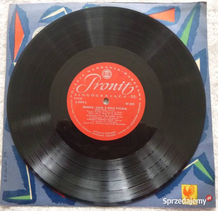 Płyta winylowa EP Rendezvous z Reną Rolską 1 płyta Warszawa sprzedam