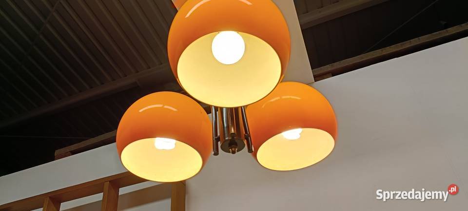 lampa podłogowa i żyrandol vintage Węgry Radomsko