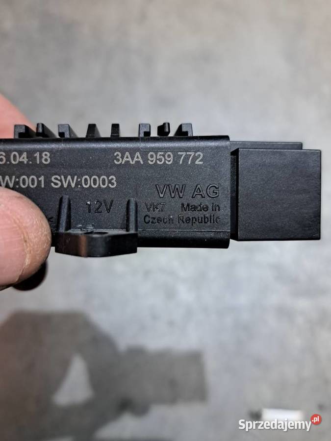 3AA959772 moduł grzania fotela