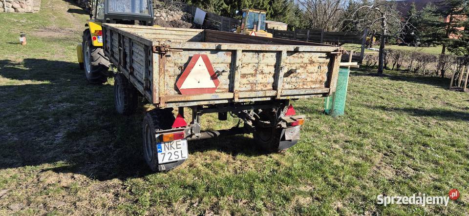 Przyczepa rolnicza Autosna D45 warmińsko-mazurskie Kętrzyn sprzedam
