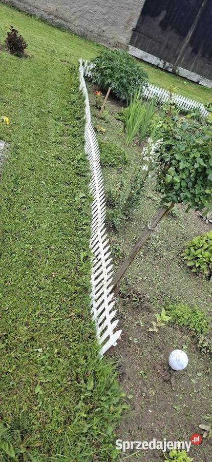 Płotek ogrodowy plastikowy Grudziądz sprzedam
