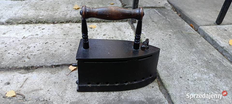 Stare żeliwne żelazko Antyki sprzedam