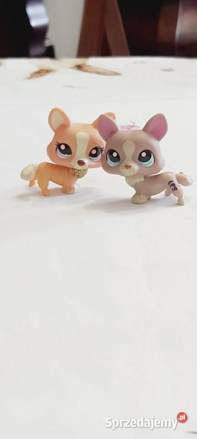 Corgi 2 pieseki z LPS zestaw 7 lat+ Braniewo sprzedam